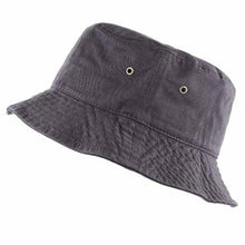 Load image into Gallery viewer, Newhattan 100% Cotton Solid Bucket hats Unisex
