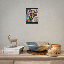 Load image into Gallery viewer, "You Are Not Too Much" Pride Wall Art | LGBTQ+ Self-Love Print
