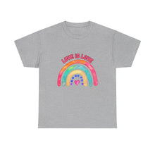 Load image into Gallery viewer, Love is Love Rainbow T- Shirt - ALL Sizes - S - 5XL
