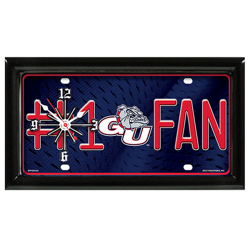 GONZAGA BULLDOGS CLOCK