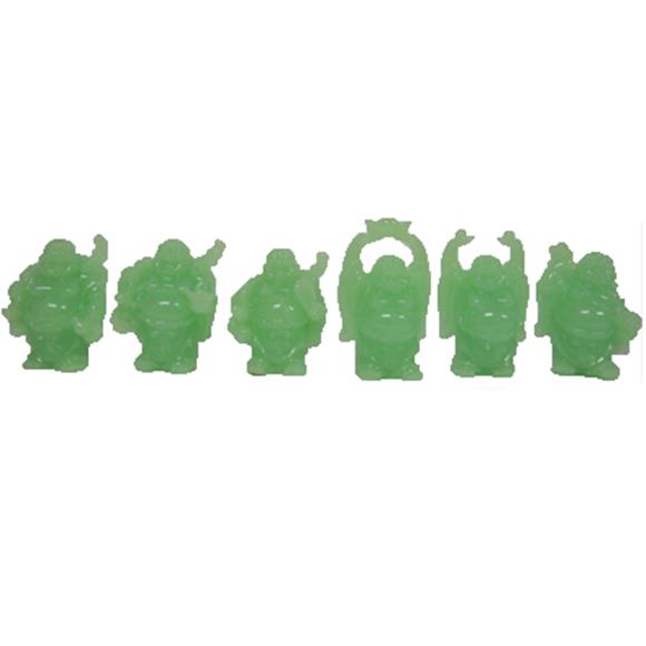 6PC LUMINOUS STANDING BUDDHA SET