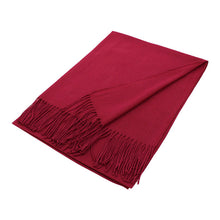 Load image into Gallery viewer, Solid Color Pashmina Scarf Shawl XW
