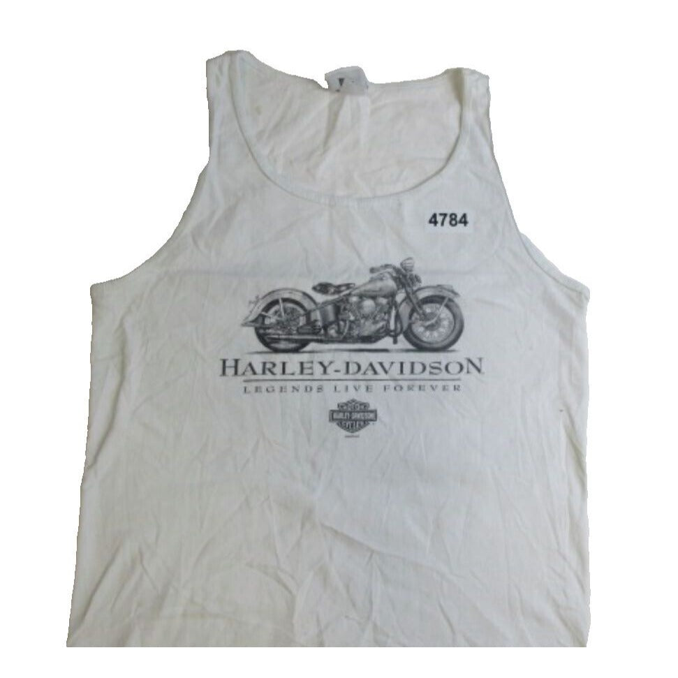 Harley Davidson Shirt Womens Medium Legends Puerto Rico Tank Top Motorcycles
