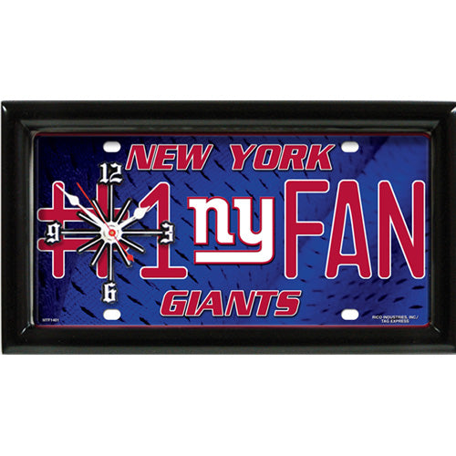 NEW YORK GIANTS CLOCK