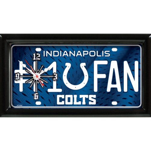 INDIANAPOLIS COLTS CLOCK