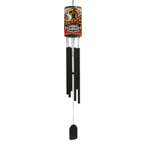 FIRE DEPARTMENT WIND CHIME ALWAYS READY
