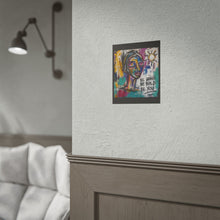 Load image into Gallery viewer, Be Brave Be Bold Be You Rolled Poster — Modern Expressionist Portrait Wall Decor
