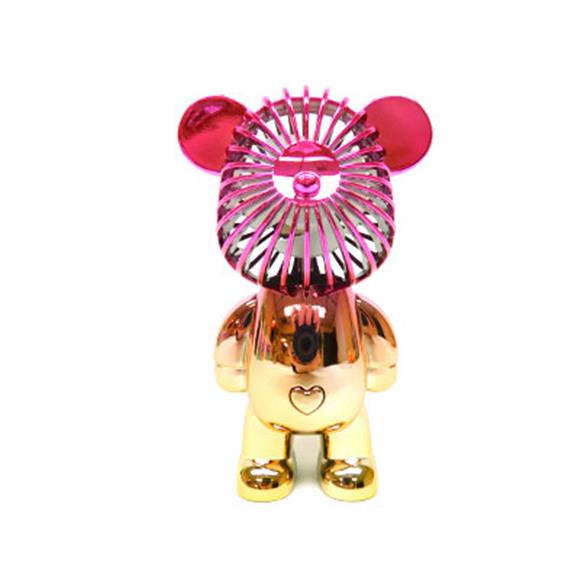 COLORFUL STANDING BEAR ELECTRIC MINI FAN 1 SPEED