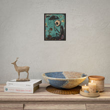 Load image into Gallery viewer, Gothic Skeleton Art Poster – “Life Gets Heavy But So Do You Keep Going” Rolled Wall Print
