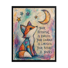 Load image into Gallery viewer, "Endless Potential" Framed Folk Art Poster
