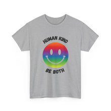 Load image into Gallery viewer, Human Kind Be Both Rainbow Smiley T-Shirt - ALL Sizes - S - 5XL
