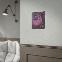 Load image into Gallery viewer, "Even The Strangest Flowers Bloom In Their Own Time" Wall Art | Gothic Girl Print
