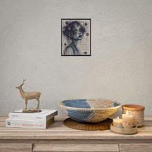 Load image into Gallery viewer, Rolled Poster — 'Weird Isn't a Flaw' Moody Surreal Portrait Art Print
