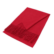 Load image into Gallery viewer, Solid Color Pashmina Scarf Shawl XW
