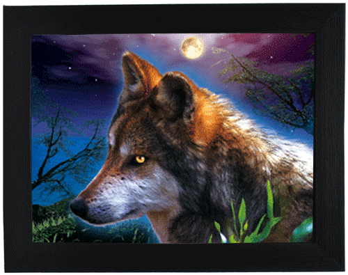 Wolf Triple Image  (MINIMUM OF 4)