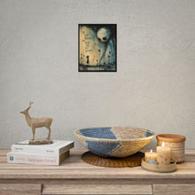 Load image into Gallery viewer, Poster — “We Don’t Break We Bend and Keep Growing” Dark Whimsical Art Print
