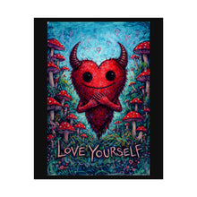 Load image into Gallery viewer, Love Yourself Demon Heart Poster
