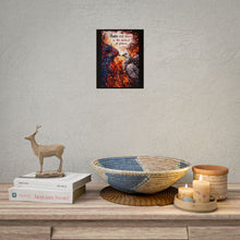 Load image into Gallery viewer, Hope Still Shines Phoenix &amp; Eagle Rolled Poster – Inspirational Wall Art
