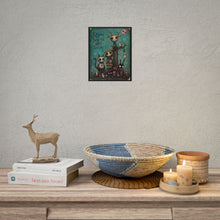 Load image into Gallery viewer, “Embrace the Beautiful Weird Inside” Creepy Cute Gothic Fantasy Art Print
