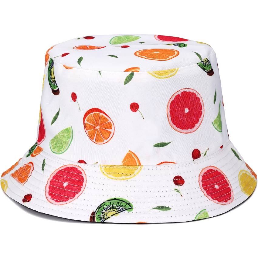 Reversible Printed Bucket hat