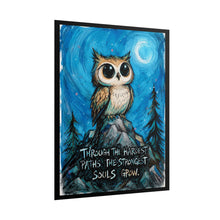 Load image into Gallery viewer, "Every Challenge Is A Step Toward Something Greater" Raccoon Wall Art | Space Print
