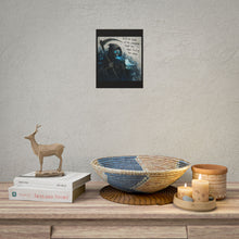 Load image into Gallery viewer, Rolled Poster — 'Don't Let Fear of the Unknown Keep You From Finding the Magic' Grim Reaper Art Print
