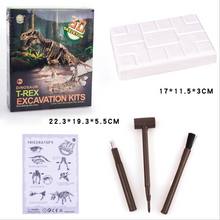 Load image into Gallery viewer, Dinosaur Skeleton Fossil Excavation Kit (T-Rex)  (available for purchase in increments of 1)

