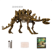 Load image into Gallery viewer, Dinosaur Skeleton Fossil Excavation Kit (Stegosaurus)  (available for purchase in increments of 1)
