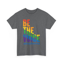 Load image into Gallery viewer, Be The Voice #StopSuicide LGBTQ Gay Pride T-Shirt - Size S - 5XL
