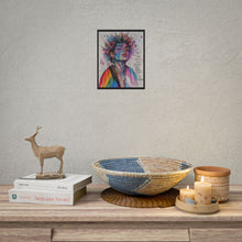 Load image into Gallery viewer, "Never Dared To Be Themselves" Pride Wall Art | Colorful Curly Hair Poster
