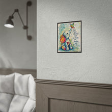 Load image into Gallery viewer, Motivational Elephant Rolled Poster – "You Are Stronger Than You Think" Nursery Wall Art
