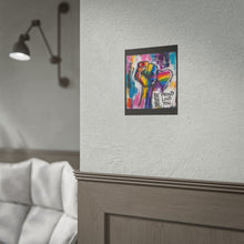 Load image into Gallery viewer, "Be Proud Be Loud Be You" Pride Wall Art | LGBTQ+ Liberation Print
