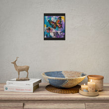 Load image into Gallery viewer, Become What Inspires You – Motivational Butterfly Painting
