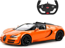 Load image into Gallery viewer, 1:14 RC Bugatti Veyron Grand Sport Vitesse Car (Orange)
