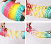 Load image into Gallery viewer, 4&quot; Giant Magic Rainbow Spring (Set Of 6)

