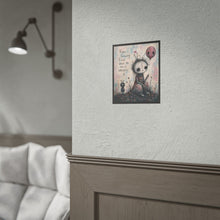 Load image into Gallery viewer, "Keep Growing Even When No One Is Watching" Wall Art | Spooky Cute Doll Print
