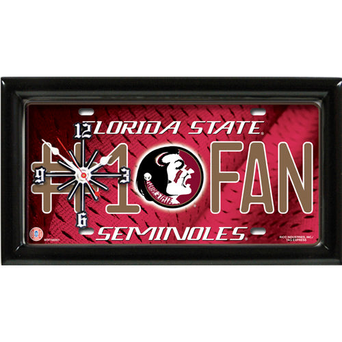 FLORIDA STATE SEMINOLES CLOCK
