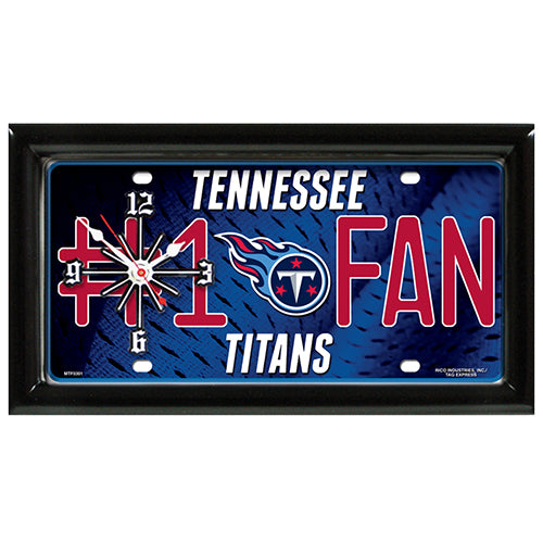 TENNESSEE TITANS CLOCK