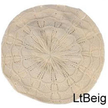 Load image into Gallery viewer, 12-pack Wholesale Beret Hat Light Knit Hat High Quality
