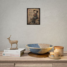 Load image into Gallery viewer, You Are Enough Rolled Poster — Cute Goth Inspirational Wall Art
