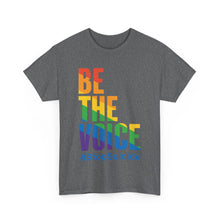 Load image into Gallery viewer, Be The Voice #StopSuicide Pride T-Shirt - Size S - 5XL
