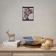 Load image into Gallery viewer, "Your Life's Direction" Pride Art | Fine Line Sketch Large Daisy Eye Poster
