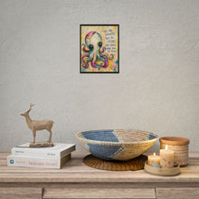 Load image into Gallery viewer, Inspirational Octopus Art Poster — "You Are Stronger Than You Think" Rolled Wall Print
