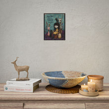 Load image into Gallery viewer, Rolled Poster — 'Make Room for the Strange to Grow' Gothic Girl Art Print
