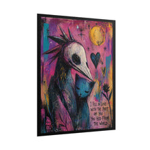 Load image into Gallery viewer, Rolled Poster — Whimsical Gothic Love Art Print (“I Fell in Love with the Part of You You Hid From the World”)
