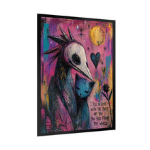Load image into Gallery viewer, Rolled Poster — Whimsical Gothic Love Art Print (“I Fell in Love with the Part of You You Hid From the World”)
