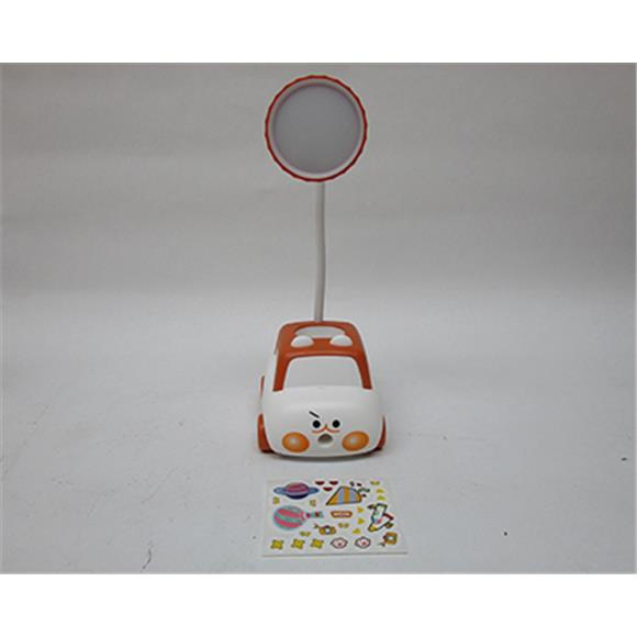 LIGHT & PENCIL SHARPENER BROWN CAR