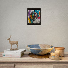 Load image into Gallery viewer, Motivational Abstract Poster — “I Won’t Stop. I Won’t Break.” Rolled Art Print

