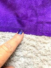 Load image into Gallery viewer, Vintage Outerwear By Phoenix Skirt Womens 27x17.5 Purple Suede A-Line USA Ladies
