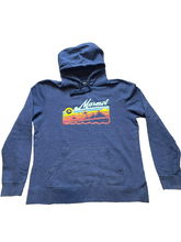 Load image into Gallery viewer, Marmot Sweatshirt Adult Large Heather Navy Mountain Fleece Hoodie Sweater Mens
